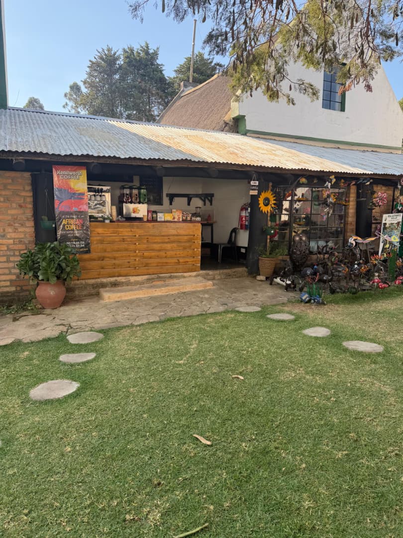 Local restaurant and cafe setting in Harare